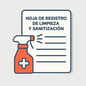 Hoja de Registro de Limpieza y Sanitización