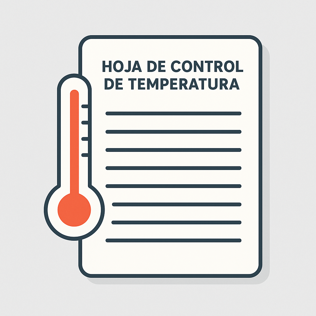 Hoja de Control de Temperatura